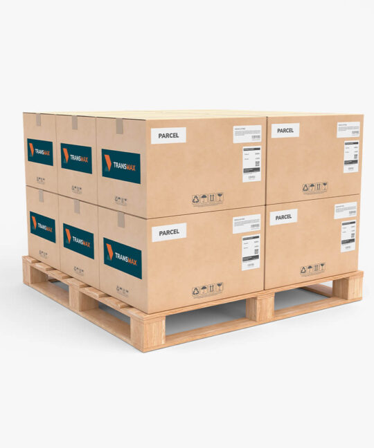 Set of Big Parcels