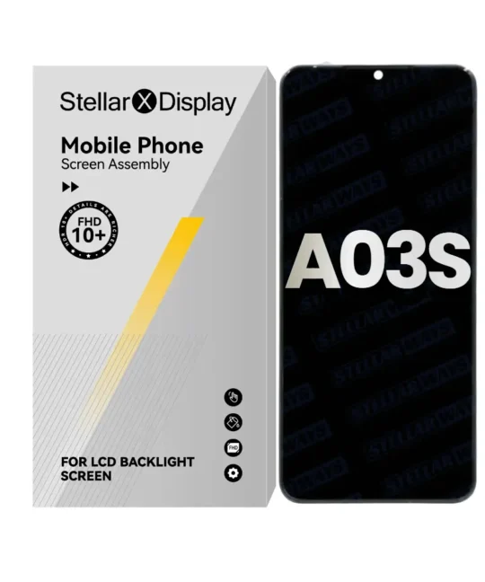 LCD Assembly With Frame Compatible For Samsung Galaxy A03s (A037U / 2021) (US Version) (OEM-ORG) (All Colors) With/Without Frame