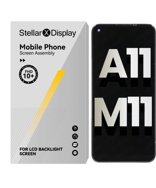 LCD Assembly With Frame Compatible For Samsung Galaxy A11 / M11 (A115F & A115M Model / 2020) (International Version) (OEM-ORG) (All Colors) With/Without Frame