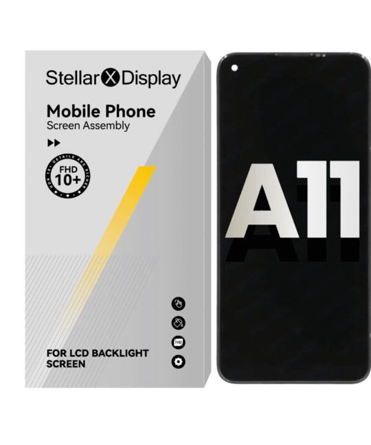 LCD Assembly With Frame Compatible For Samsung Galaxy A11 (A115U / A115A / 2020) (US Version) (OEM-ORG) (All Colors) With/Without Frame