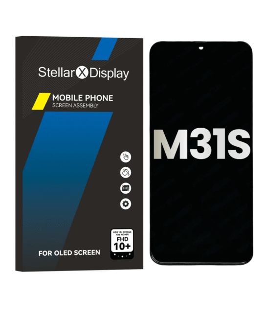 OLED/LCD Assembly With Frame Compatible For Samsung Galaxy M31S (M317 / 2020) (OEM-ORG) (All Colors)