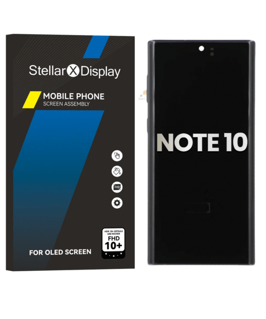 OLED/LCD Assembly With Frame Compatible For Samsung Galaxy NOTE 10 (OEM-ORG) (All Colors) With/Without Frame