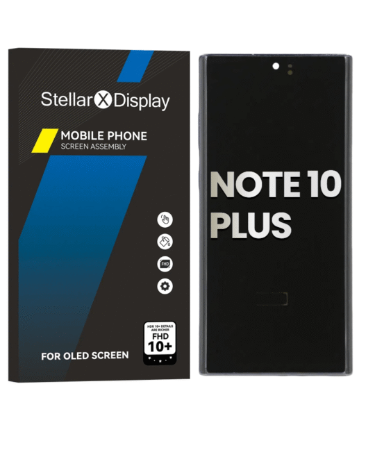 OLED/LCD Assembly With Frame Compatible For Samsung Galaxy NOTE 10 PLUS (OEM-ORG) (All Colors) With/Without Frame
