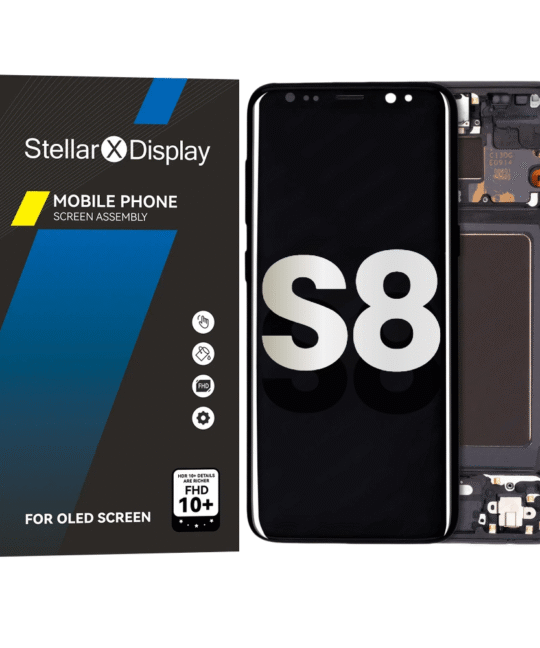 OLED/LCD Assembly With Frame Compatible For Samsung Galaxy S8 (OEM-ORG) (All Colors) With/Without Frame