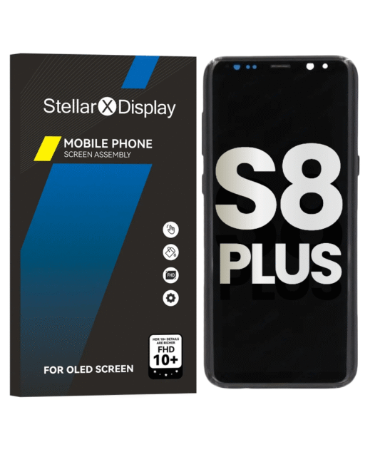 OLED/LCD Assembly With Frame Compatible For Samsung Galaxy S8 PLUS (OEM-ORG) (All Colors) With/Without Frame