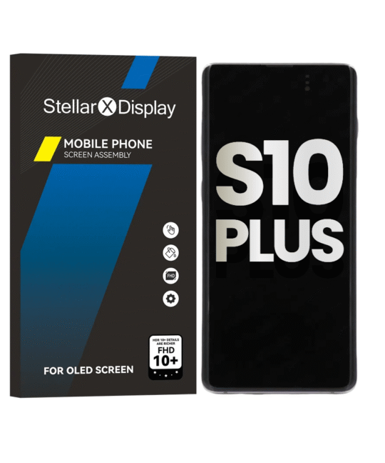 OLED/LCD Assembly With Frame Compatible For Samsung Galaxy S10 PLUS (OEM-ORG) (All Colors) With/Without Frame