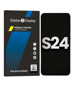 OLED/LCD Assembly With Frame Compatible For Samsung Galaxy S24 5G (OEM-ORG) (All Colors) With/Without Frame