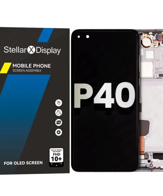 OLED/LCD Assembly With Frame Compatible For Huawei P40 (OEM-ORG) (All Colors) With/Without Frame