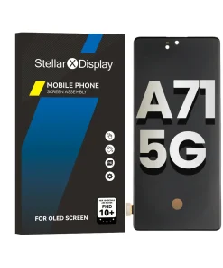 OLED/LCD Assembly With Frame Compatible For Samsung Galaxy A71 5G (A716U / 2020) (OEM-ORG) (All Colors) With/Without Frame