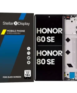 OLED/LCD Assembly With Frame Compatible For HONOR 60 SE / 80 SE (OEM-ORG) (All Colors) With/Without Frame