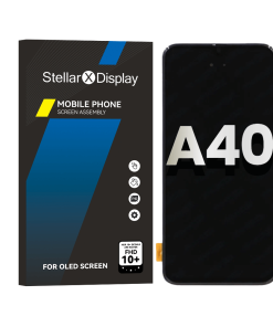 OLED/LCD Assembly With Frame Compatible For Samsung Galaxy A40 4G (A405 / 2019)  (OEM-ORG) (All Colors) With/Without Frame