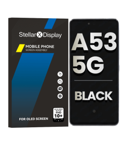 OLED/LCD Assembly With Frame Compatible For Samsung Galaxy A53 5G (A536 / 2022) (OEM-ORG) (All Colors) With/Without Frame