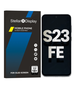 OLED/LCD Assembly With Frame Compatible For Samsung Galaxy S23 FE 5G(OEM-ORG) (All Colors) With/Without Frame