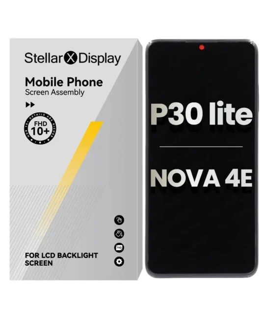 LCD Assembly With Frame Compatible For Huawei P30 Lite / Nova 4e (OEM-ORG) (All Colors) With/Without Frame