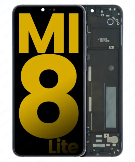 LCD Assembly With Frame Compatible For XIAOMI MI 8 LITE (OEM-ORG) (All Colors) With/Without Frame