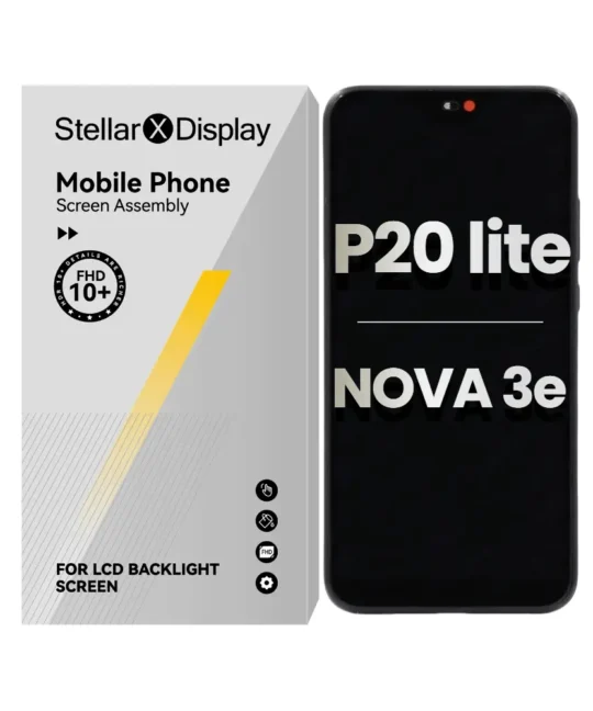 LCD Assembly With Frame Compatible For Huawei P20 Lite / Nova 3e (OEM-ORG) (All Colors) With/Without Frame