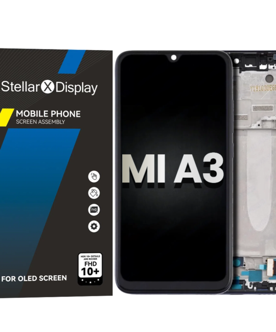 OLED/LCD Assembly With Frame Compatible For XIAOMI MI A3 (OEM-ORG) (All Colors) With/Without Frame