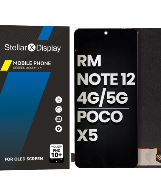 OLED/LCD Assembly Without Frame Compatible For XIAOMI Redmi Note 12 4G / Redmi Note 12 5G / Poco X5 (OEM-ORG) (All Colors)