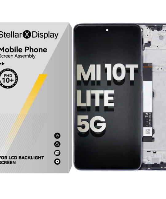 LCD Assembly With Frame Compatible For XIAOMI MI 10T LITE 5G (OEM-ORG) (All Colors) With/Without Frame