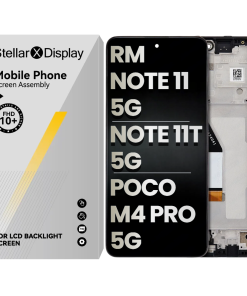 LCD Assembly With Frame Compatible For XIAOMI Redmi Note 11 5G / Redmi Note 11T 5G / Xiaomi Poco M4 Pro 5G (OEM-ORG) (All Colors)