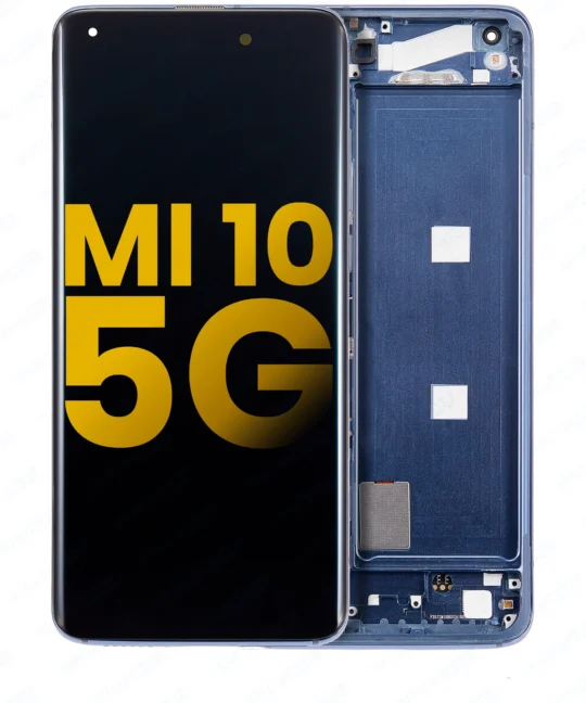 OLED/LCD Assembly With Frame Compatible For XIAOMI MI 10 5G (OEM-ORG) (All Colors) With/Without Frame