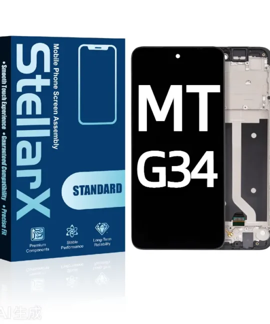 LCD Assembly With/Without Frame Compatible For Motorola Moto G34 (XT2363 / 2023) (OEM-ORG) (All Colors)