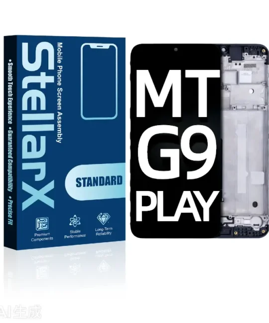 LCD Assembly With Frame Compatible For Motorola Moto G9 Play (XT2083 / 2020) (OEM-ORG) (All Colors)