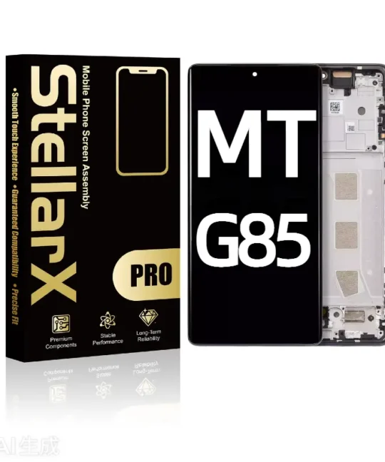 OLED/LCD Assembly With Frame Compatible For Motorola Moto G85 (XT2427-3/2024) (OEM-ORG) (All Colors)