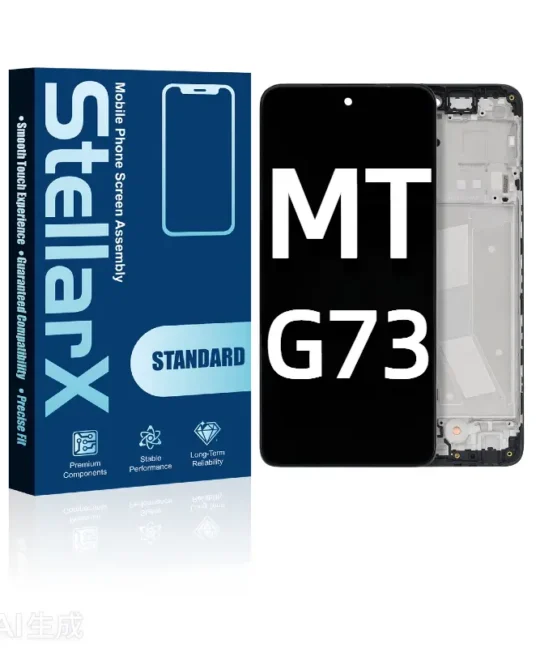 LCD Assembly With/Without Frame Compatible For Motorola Moto G73 (XT2237 / 2022) (OEM-ORG) (All Colors)