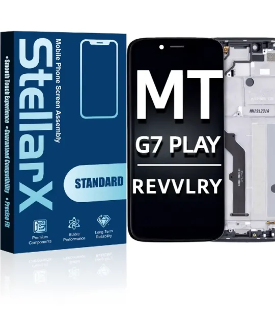 LCD Assembly With/Without Frame Compatible For Motorola Moto G7 Play / T-Mobile Revvlry (OEM-ORG) (All Colors)