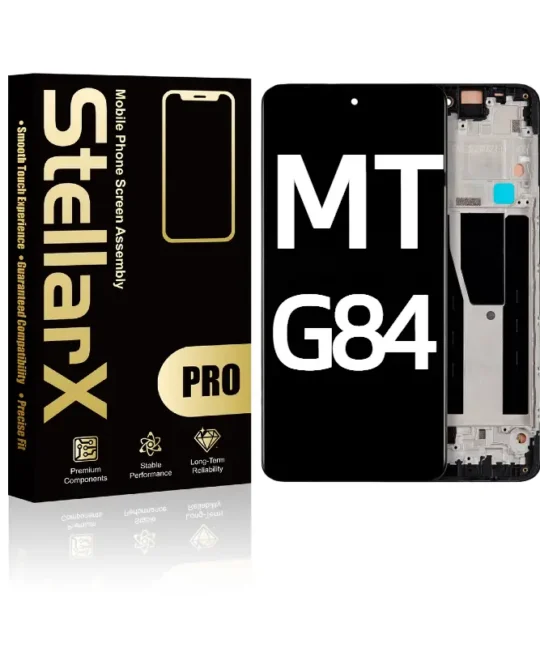 OLED/LCD Assembly With Frame Compatible For Motorola Moto G84 (XT2347 / 2023) (OEM-ORG) (All Colors)
