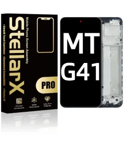 OLED/LCD Assembly With Frame Compatible For Motorola Moto G41 (XT2167 / 2022) (OEM-ORG) (All Colors)