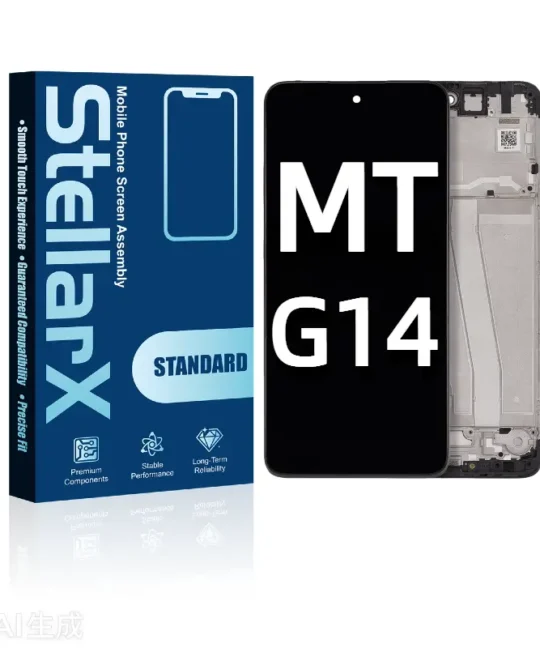 LCD Assembly With Frame Compatible For Motorola Moto G14 (XT2341-2 / 2023) (OEM-ORG) (All Colors)