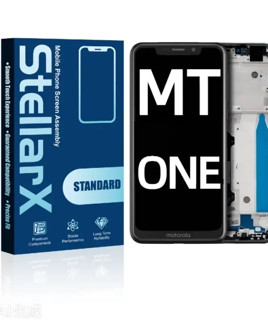 LCD Assembly With Frame Compatible For Motorola Moto ONE (XT1941 / 2018) (OEM-ORG) (All Colors)